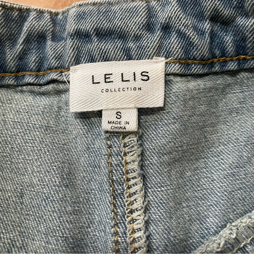 Le Lis Flame Embroidered Baggy Mom Jeans Sz S - Picture 7 of 11